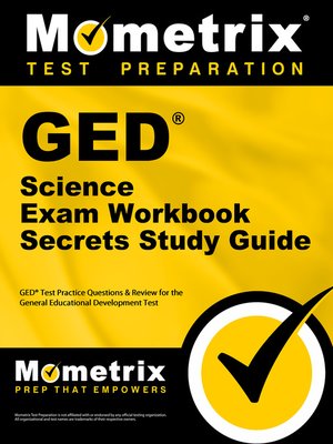cover image of GED Science Exam Secrets Workbook